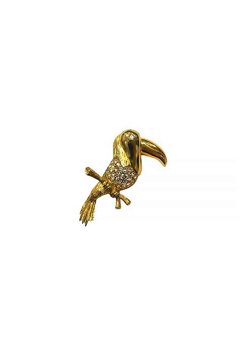 givenchy toucan brooch